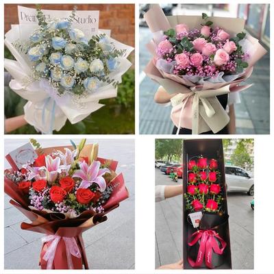 海南澄迈县临高县昌江县乐东县同城鲜花店玫瑰草莓花束送女友闺蜜