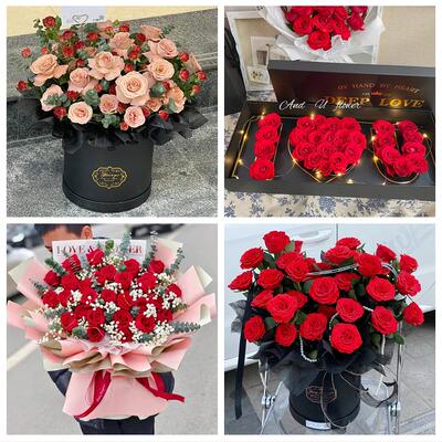 送宣城市宣州区郎溪县广德县鲜花店同城配送老婆女友520玫瑰花束