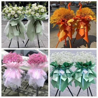 送深圳市龙岗区横岗龙岗龙城同城鲜花店新店开业大麦花篮公司乔迁