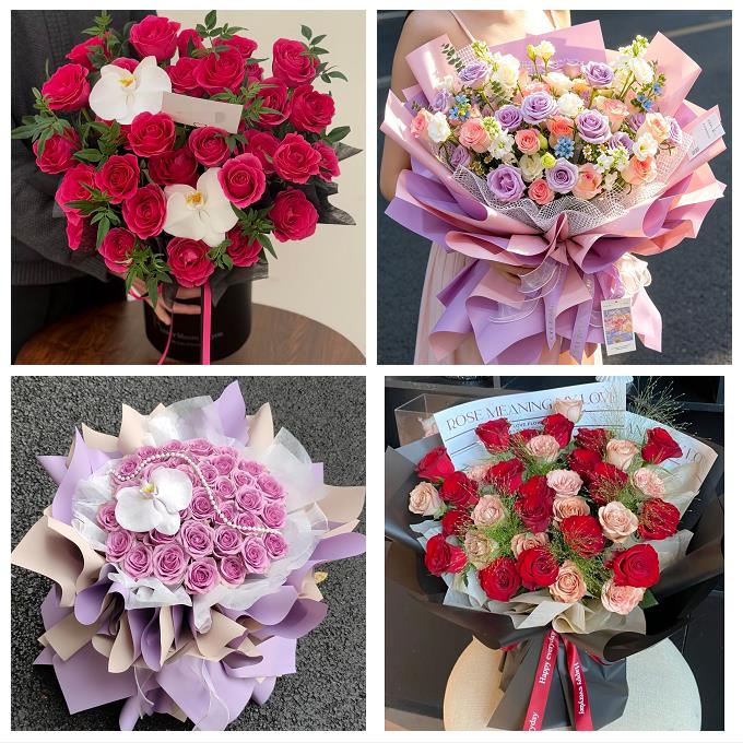 广东湛江市麻章区遂溪县徐闻县同城花店送女朋友玫瑰订生日鲜花束