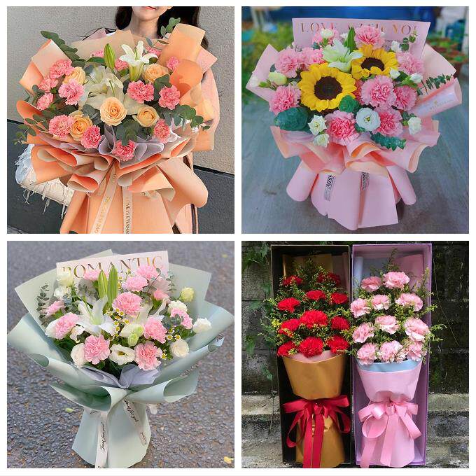 咸阳市秦都杨陵渭城区三原县鲜花店订康乃馨百合花束同城配送长辈