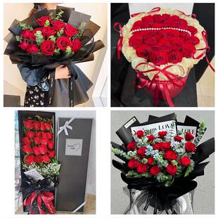 邯郸市馆陶曲周县魏县武安市鲜花店同城送女朋友闺蜜女神节红玫瑰
