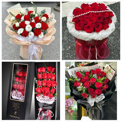 北京市大兴区庞各庄镇北臧村镇同城鲜花店订33朵玫瑰送情人女朋友