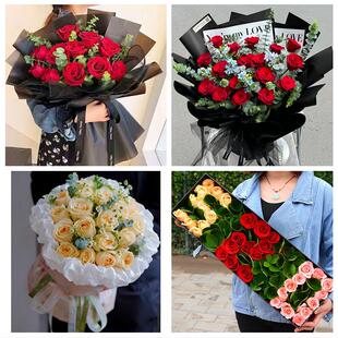 邢台市南和宁晋县巨鹿新河县鲜花店同城送女朋友闺蜜女神节红玫瑰