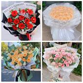 张家口桥东桥西宣化下花园区同城鲜花店情人节表白送玫瑰花束礼盒