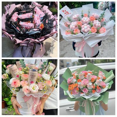 送九江市庐山市都昌县湖口县花店同城配送61儿童节花束送女友小孩