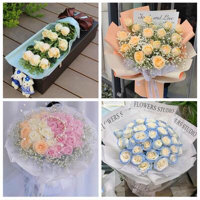 阿图什市喀什市莎车县和田市鲜花店同城配送玫瑰表白女友老婆生日