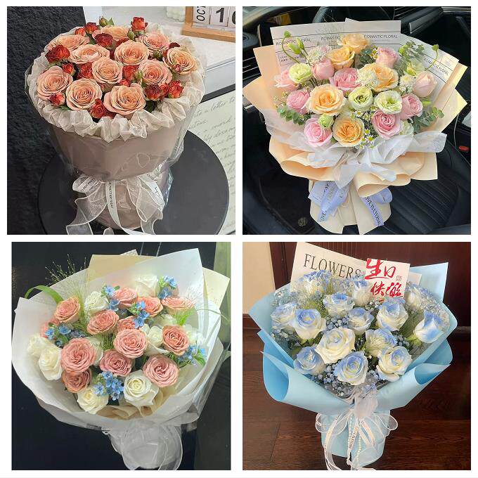 抚州市溪县资溪县东乡广昌县花店同城配送女友生日情人节玫瑰花束