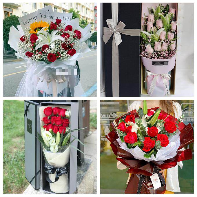 玫瑰香水百合送老婆朋友生日天津市津南北辰武清区宝坻区同城花店
