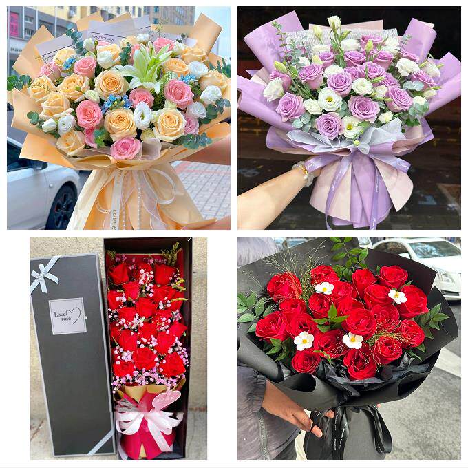四川省内江市资中县隆昌市附近同城花店情人节送女友老婆玫瑰鲜花