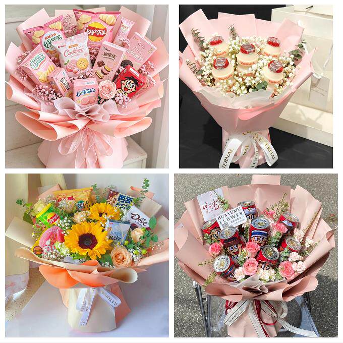 北京朝阳团结湖六里屯八里庄花店同城配送61儿童节花束送女友小孩