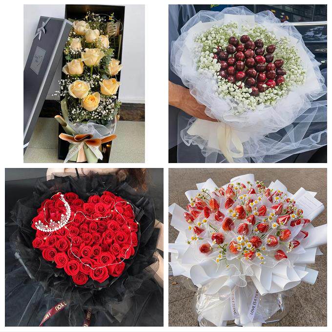 山东济南市历下区市中区槐荫区同城鲜花店玫瑰草莓花束送女友闺蜜