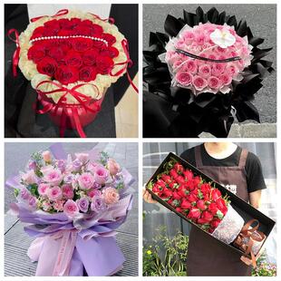 送扬州市广陵区邗江区江都区鲜花店同城送女朋友闺蜜女神节红玫瑰