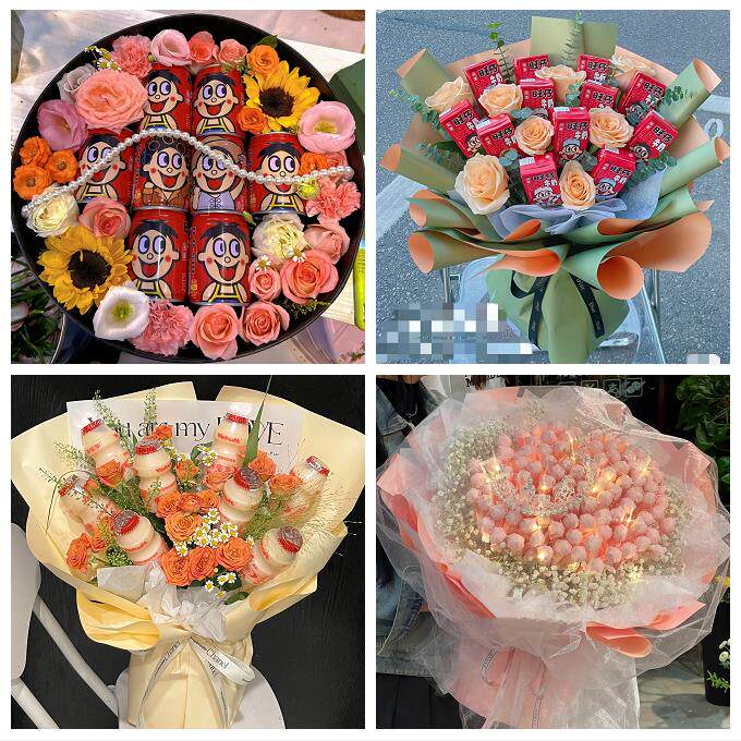 宜春袁州区奉新万载上高宜丰花店同城配送61儿童节花束送女友小孩