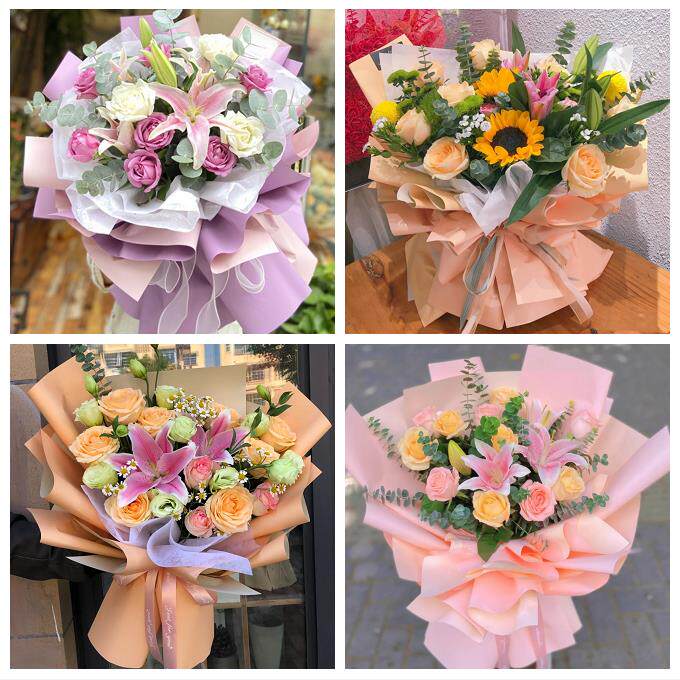 廊坊市安次广阳区固安永清县鲜花店同城配送老婆香水百合玫瑰花束