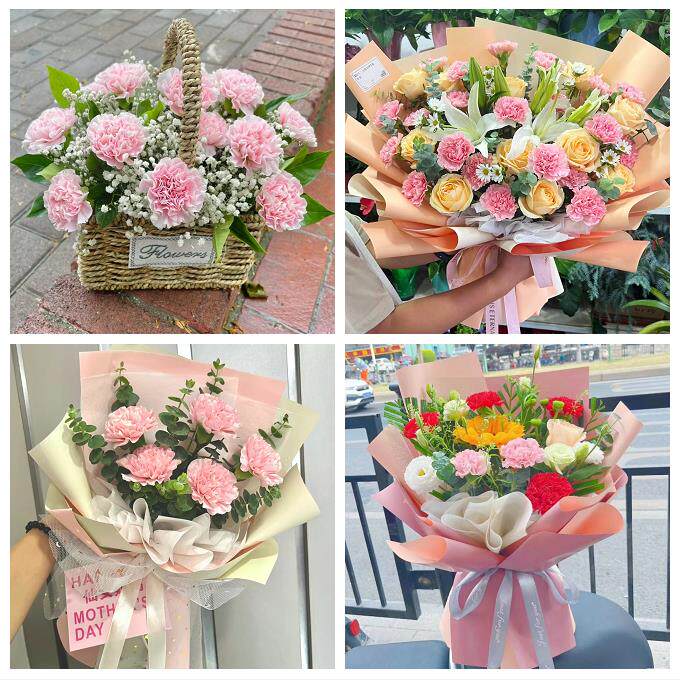 南昌市东湖区西湖区青云谱区鲜花店订康乃馨百合花束同城配送长辈