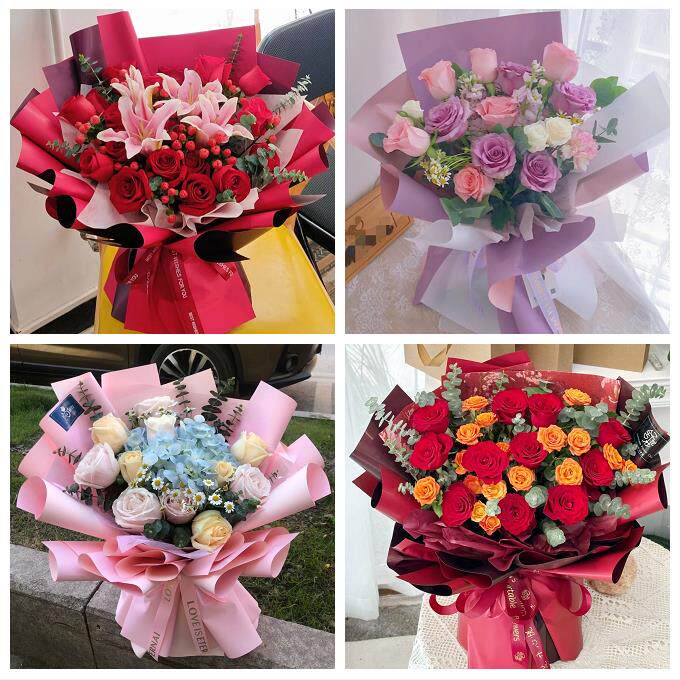 湛江遂溪徐闻县廉江雷州吴川花店同城送男女友领导玫瑰混搭鲜花束
