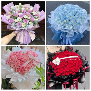 湖南常德市桃源县石门县津市市同城花店情人节送女友老婆玫瑰鲜花