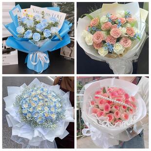 女神节订红玫瑰沧州市东光海兴县盐山肃宁县同城鲜花店送女友老婆