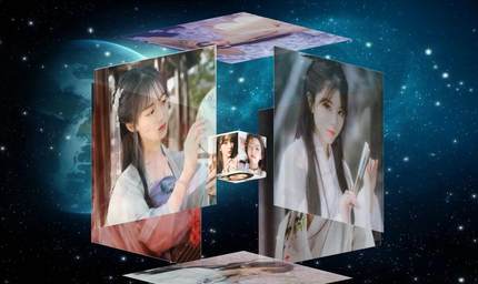 HTML网页3d表白创意情侣相册旋转恋爱网红情人节专属代制作精品