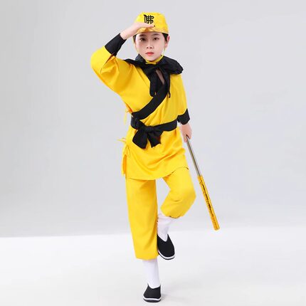 万圣节儿童西游记孙悟空齐天大圣服装孙行者全套猴子衣服演出服装