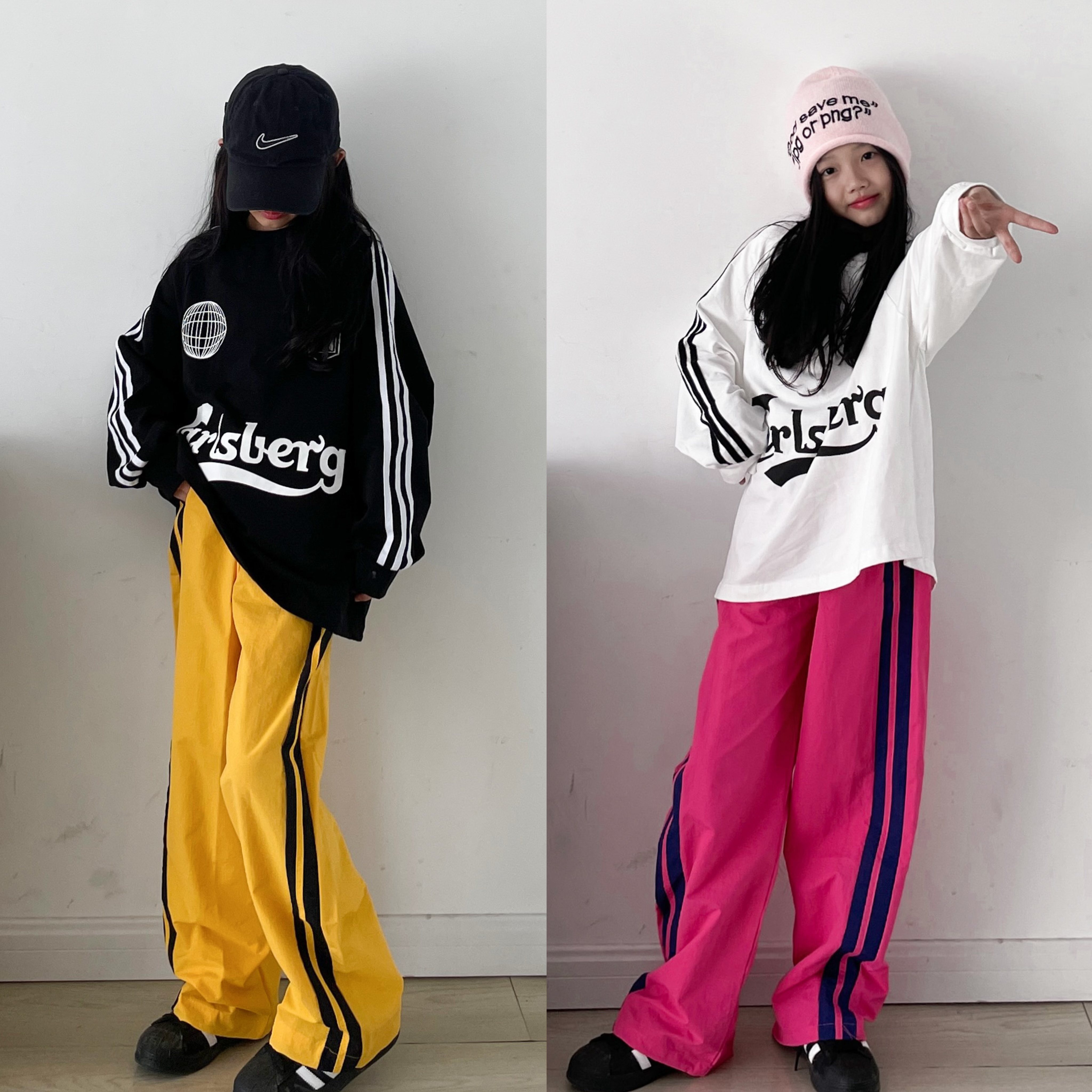 春秋新款童装男女儿童潮酷嘻哈宽松T恤长袖+裤子连件套街舞套装,童装/婴儿装/亲子装,套装,淘宝优惠券,粉丝福利购,淘宝优惠卷