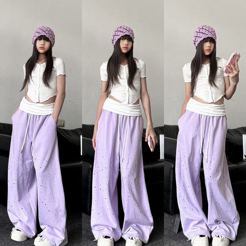 潮酷女童爵士舞演出服套装