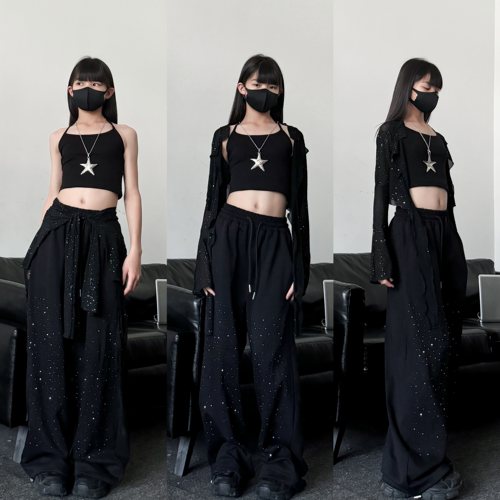 女童编舞爵士舞服演出服