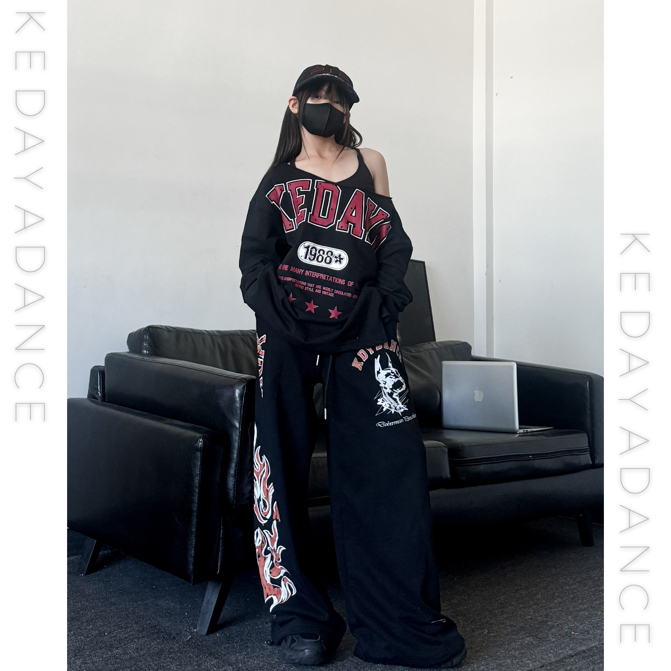 潮酷儿童街舞套装演出服