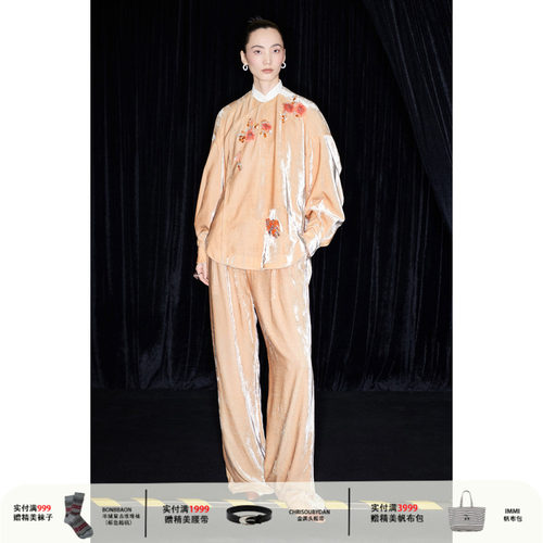 M essential 马凯 设计师品牌 茹榔丝绒衬衫 长裤YOUNGC买手店