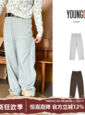 COTEMP设计师品牌 24AW【时尚百搭牛角扣系长裤】YOUNGC买手店