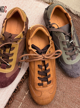 Orinous设计师品牌【复古薄底德训鞋】 YOUNGC买手店