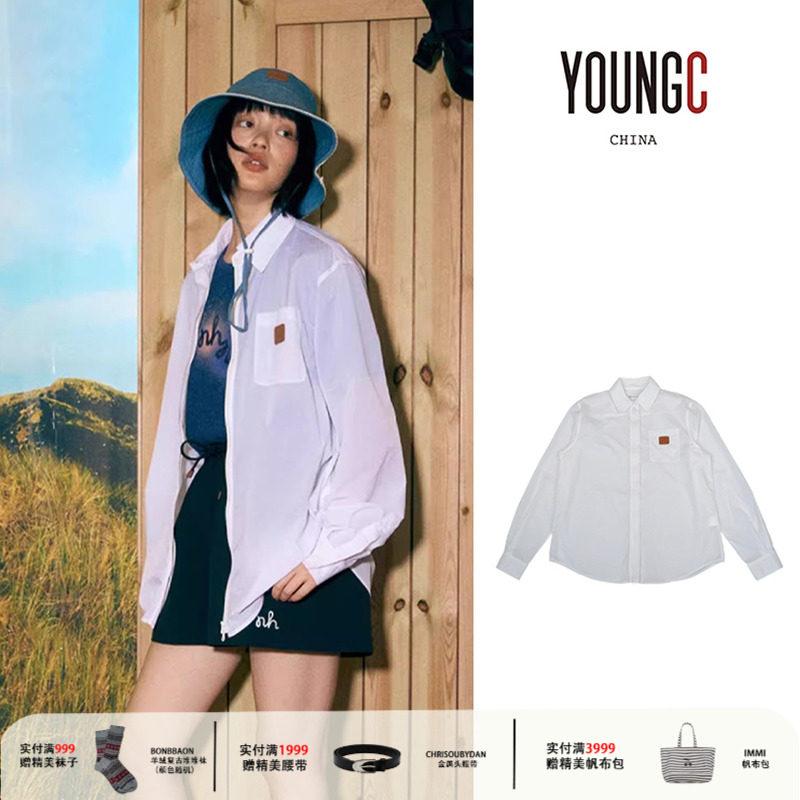 NATURAL HOTEL【方领宽松衬衫】25春夏YOUNGC买手店