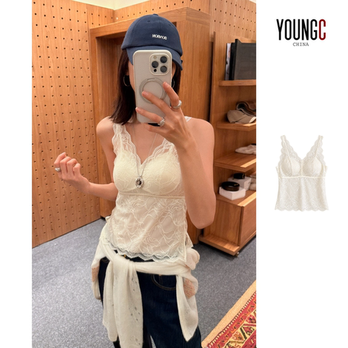 BONBBAON设计师蕾丝吊带内搭