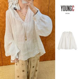 ICE DUST【绳绣V领小衫】设计师品牌 no退可换