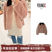 设计师品牌 IMMI 拉贡羊绒翻领短外套 no退可换