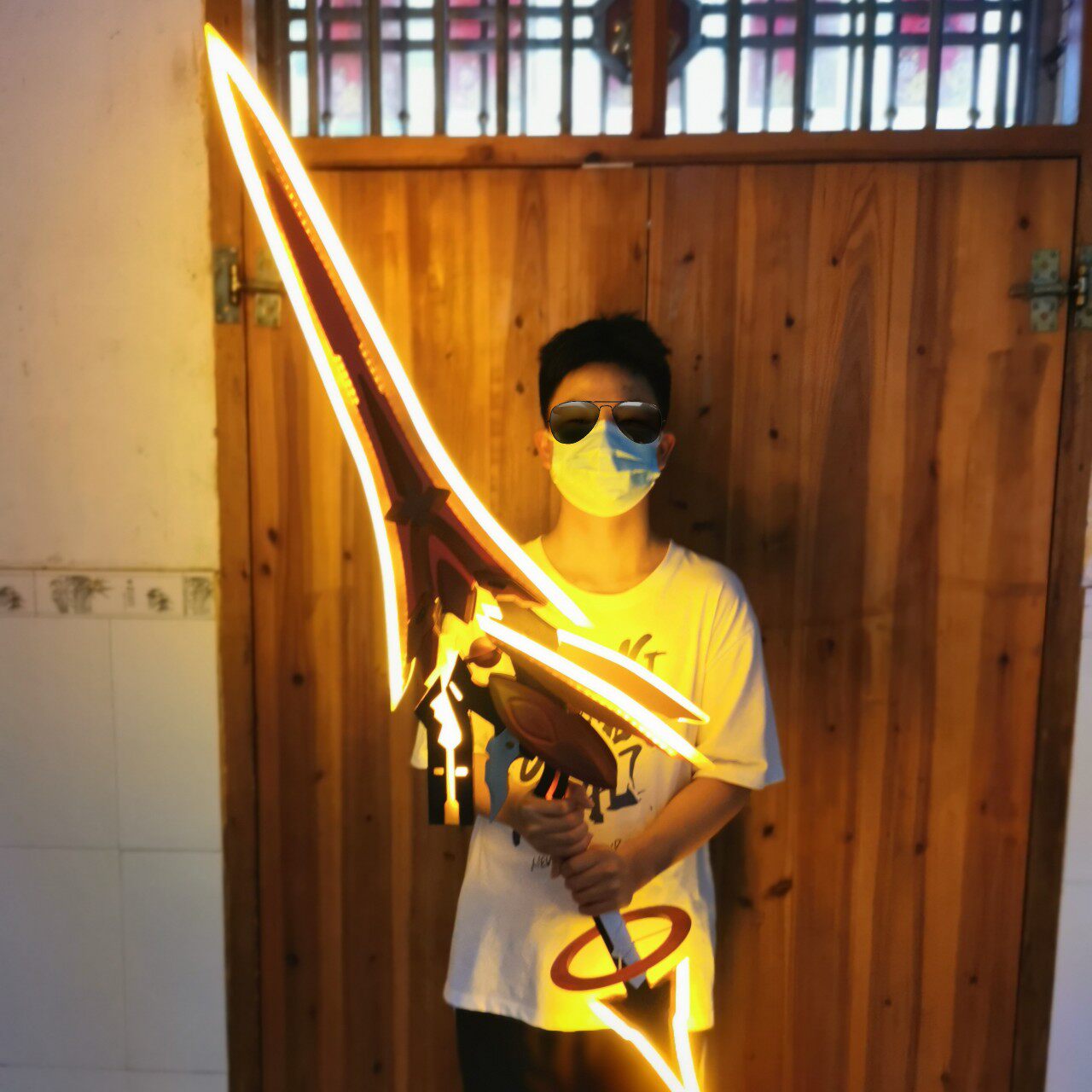 崩坏3rd 齐格飞量塔姬发光劫灭大剑cosplay武器装备道具