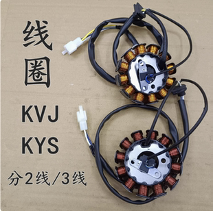 适用新大洲本田摩托SDH125T-23-27-28-33飞梦DIO磁电机线圈定子