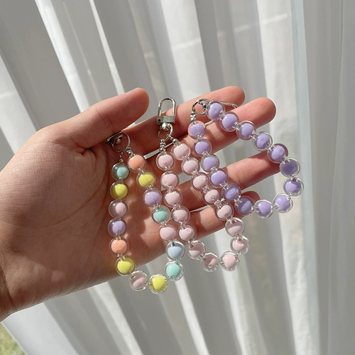 Браслет из бисера ручной работы, подвеска, брелок, наушники, защитный чехол