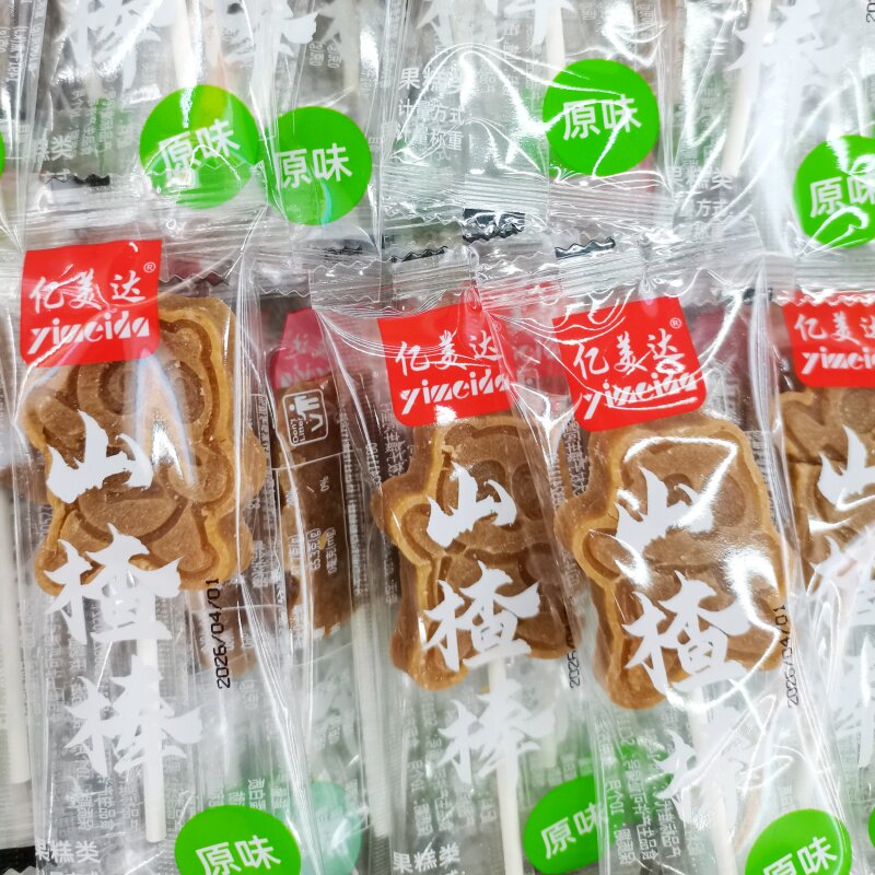 亿美达山楂棒原味散装500g独立小包装山楂八珍条解馋办公小吃零食图片