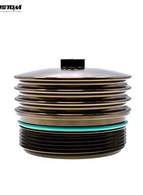 适用宝马3系M3 E90 E92 E93 S65B40A发动机滤芯壳BMW机油滤清器盖