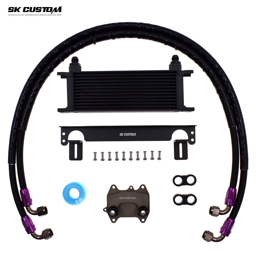 SKCUSTOM奥迪2.0TDI机油散热器