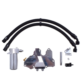 适用于大众奥迪高尔夫三代EA888 机油透气壶油气分离壶杂质过滤壶