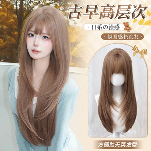 【乌梅子酱】假发全头套女高层次假发女日常假发假发女全头套