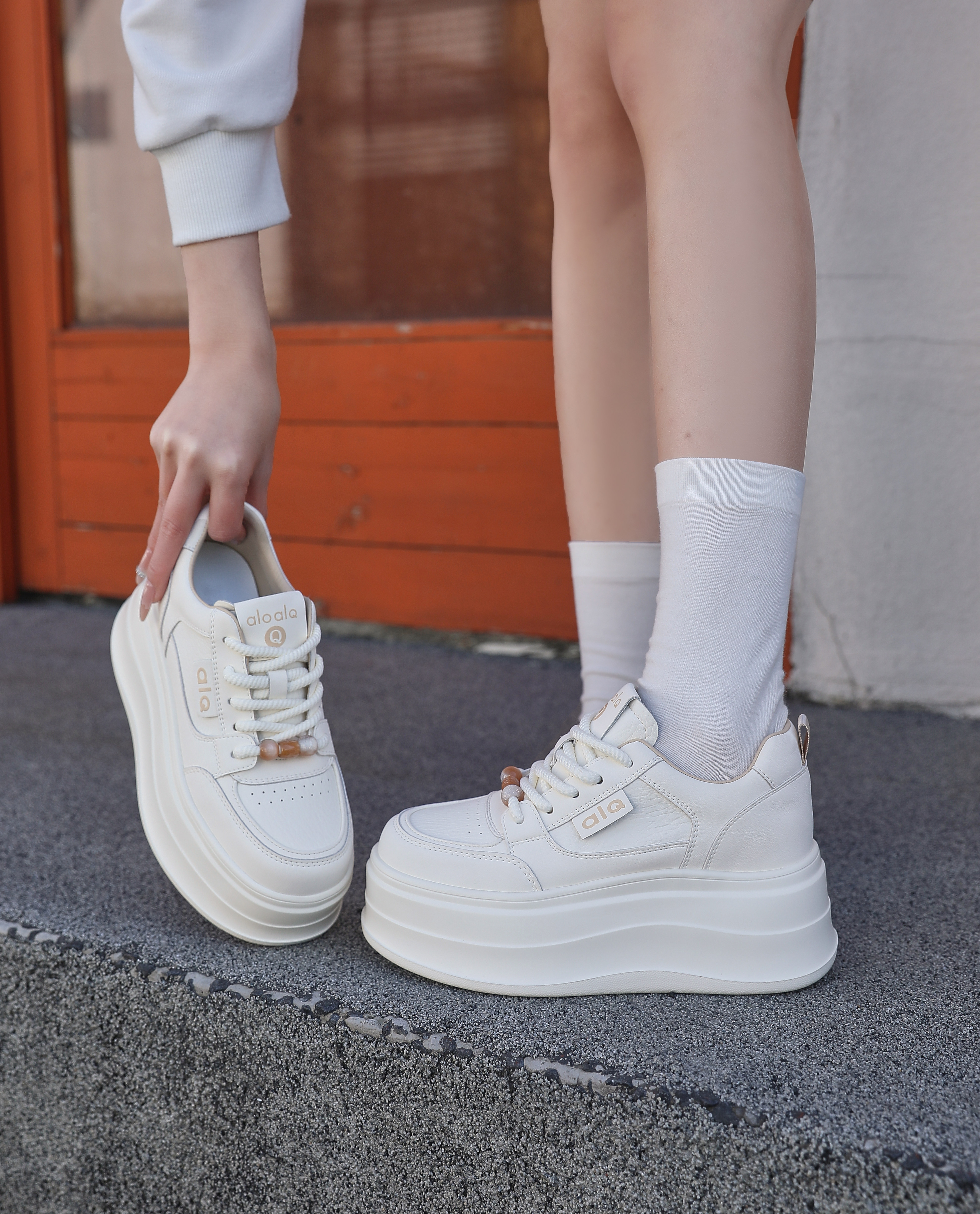 厚底内增高小个子百搭休闲鞋女2026年春季新款板鞋不累脚小白鞋子,女鞋,时尚休闲鞋,淘宝优惠券,粉丝福利购,淘宝优惠卷