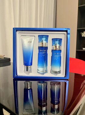 水肌澳护肤品全套套装三件套补水保湿滋润新品洗面奶亲肌水乳液霜