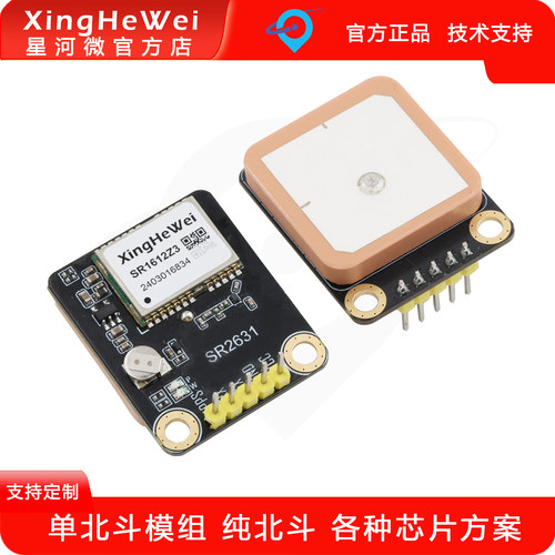 北斗定位测速导航授时GPS模块
