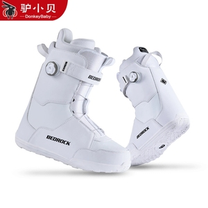新款钢丝款BOA滑雪装备快穿单板滑雪鞋男女防水保暖轻便滑雪靴子