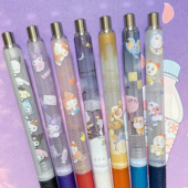现货日本派通pentel新款 透明三丽鸥kt史努比小熊维尼限定自动铅笔