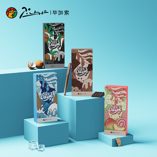 毕加索宝珠笔610冰淇淋系列签字笔礼盒套装男女学生练字商务送礼